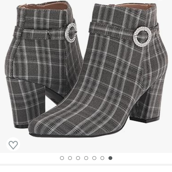 Life Stride Women's Sparkle Plaid Bootie - Picture 2 of 8